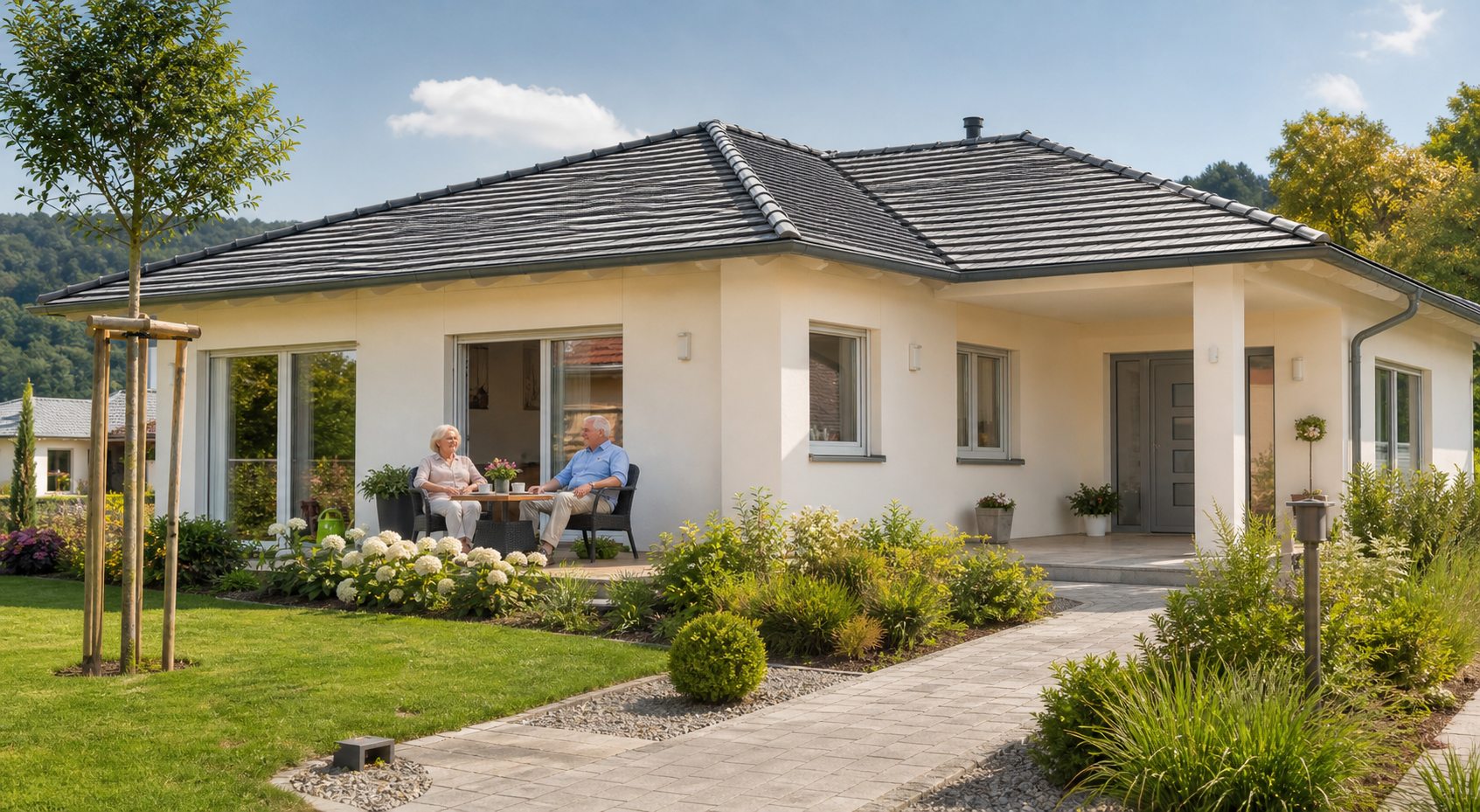 Haus mit Garten als mögliche Hausversteigerung in Österreich
